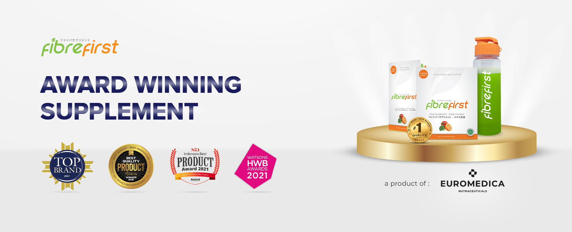 FibreFirst Top Brand Award 2021